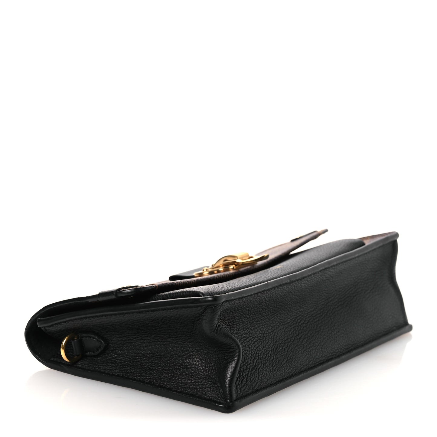 Damier Ebene Vavin Chain Wallet Black