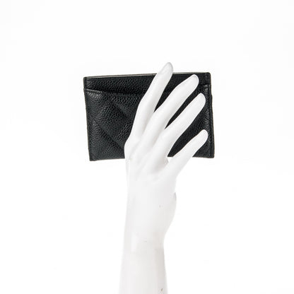 Chanel Caviar Quilted Card Holder Black 2 of 7