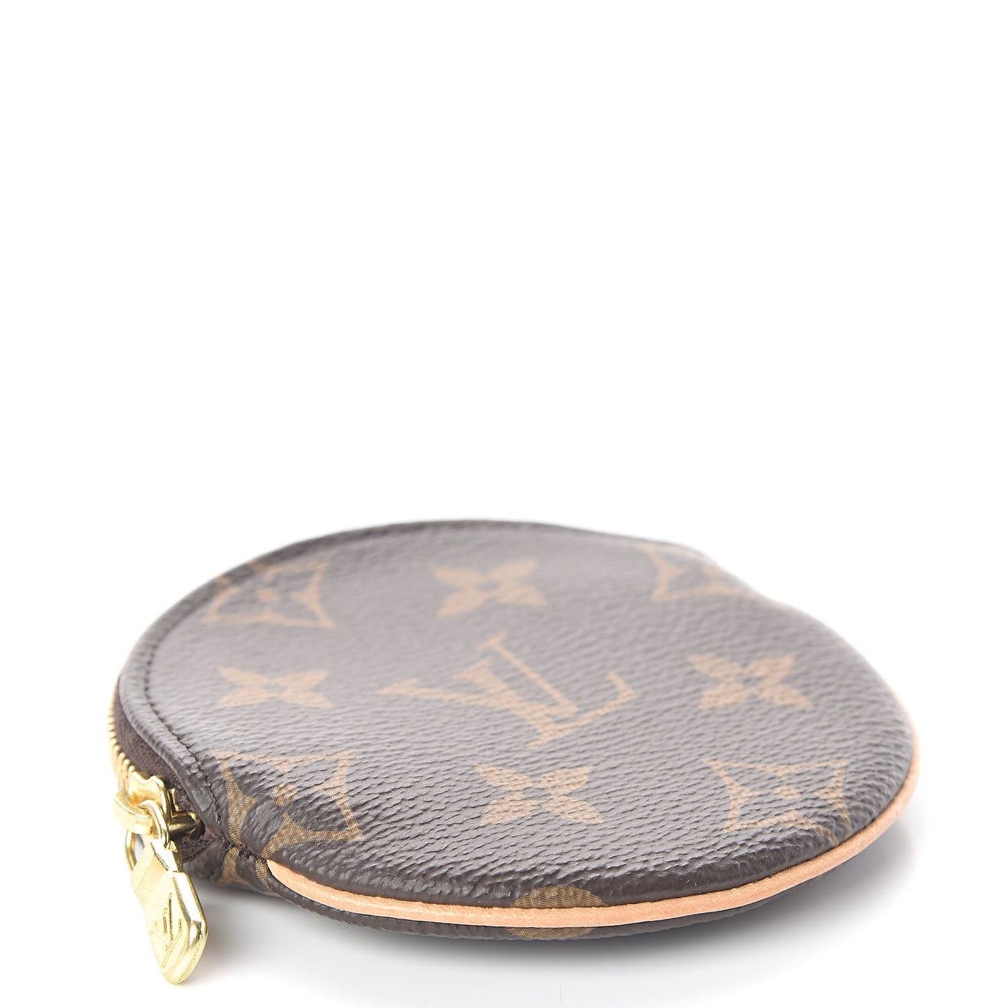 Monogram Round Coin Purse