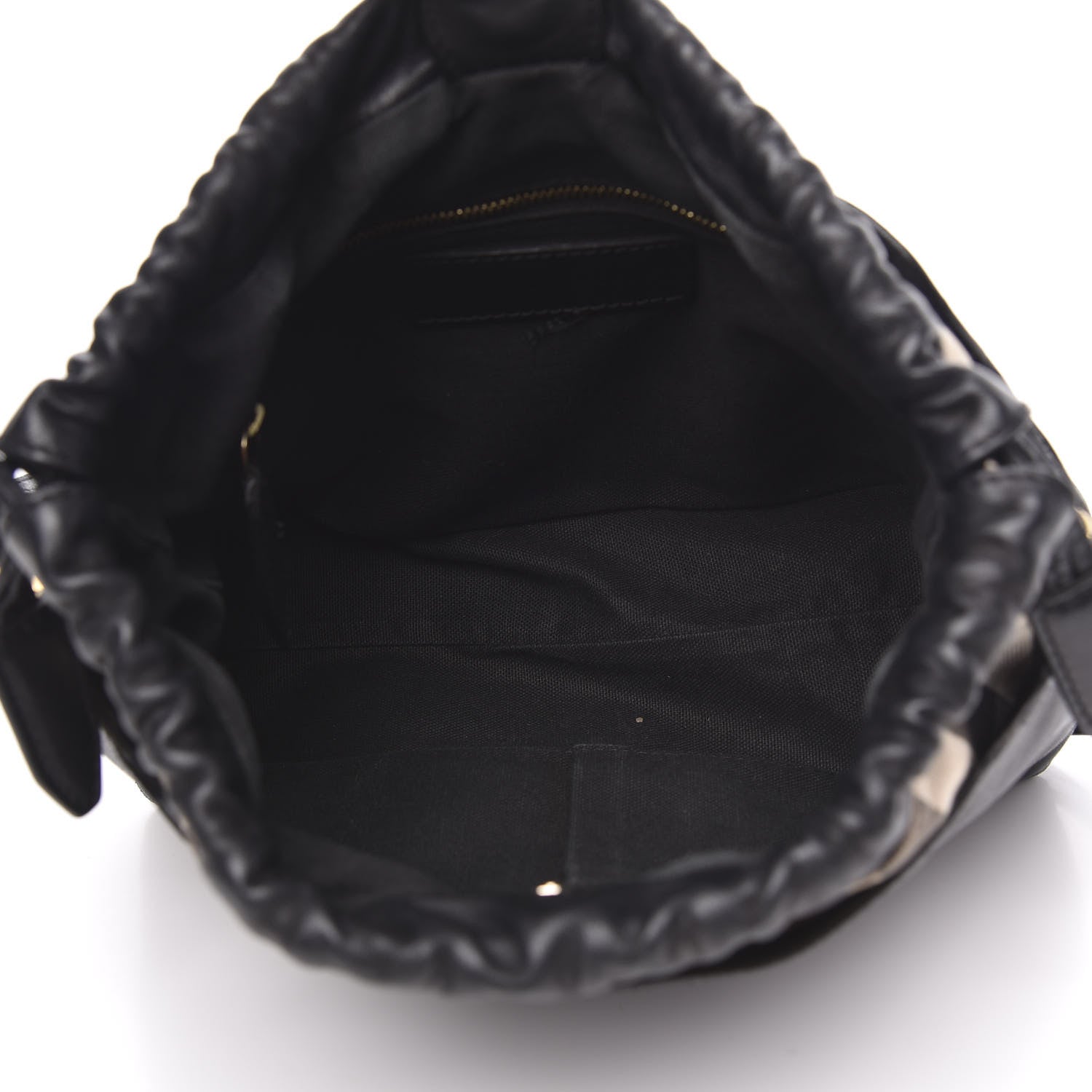 Burberry Calfskin House Check Little Crush Black 5 of 11