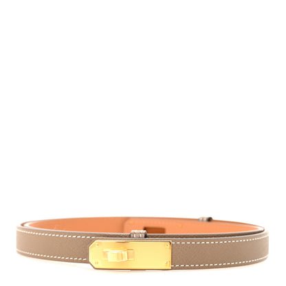 Hermes Epsom Kelly Belt Etoupe 1 of 5