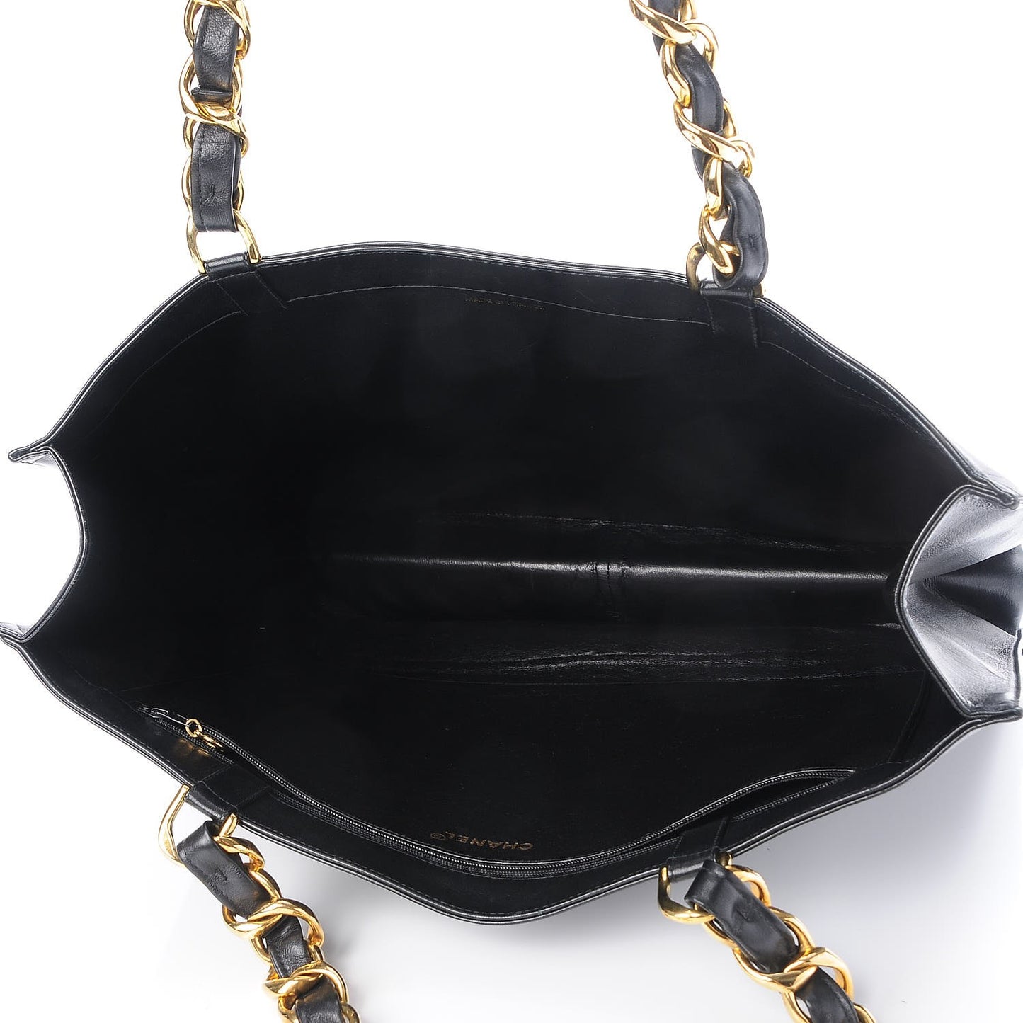 Lambskin CC Tote Black