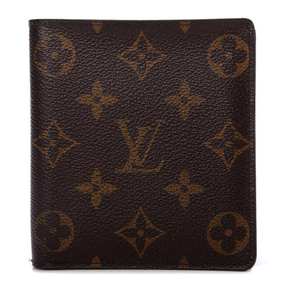 Louis Vuitton Monogram Mens Billfold Wallet 10 Credit Card Slots 1 of 10
