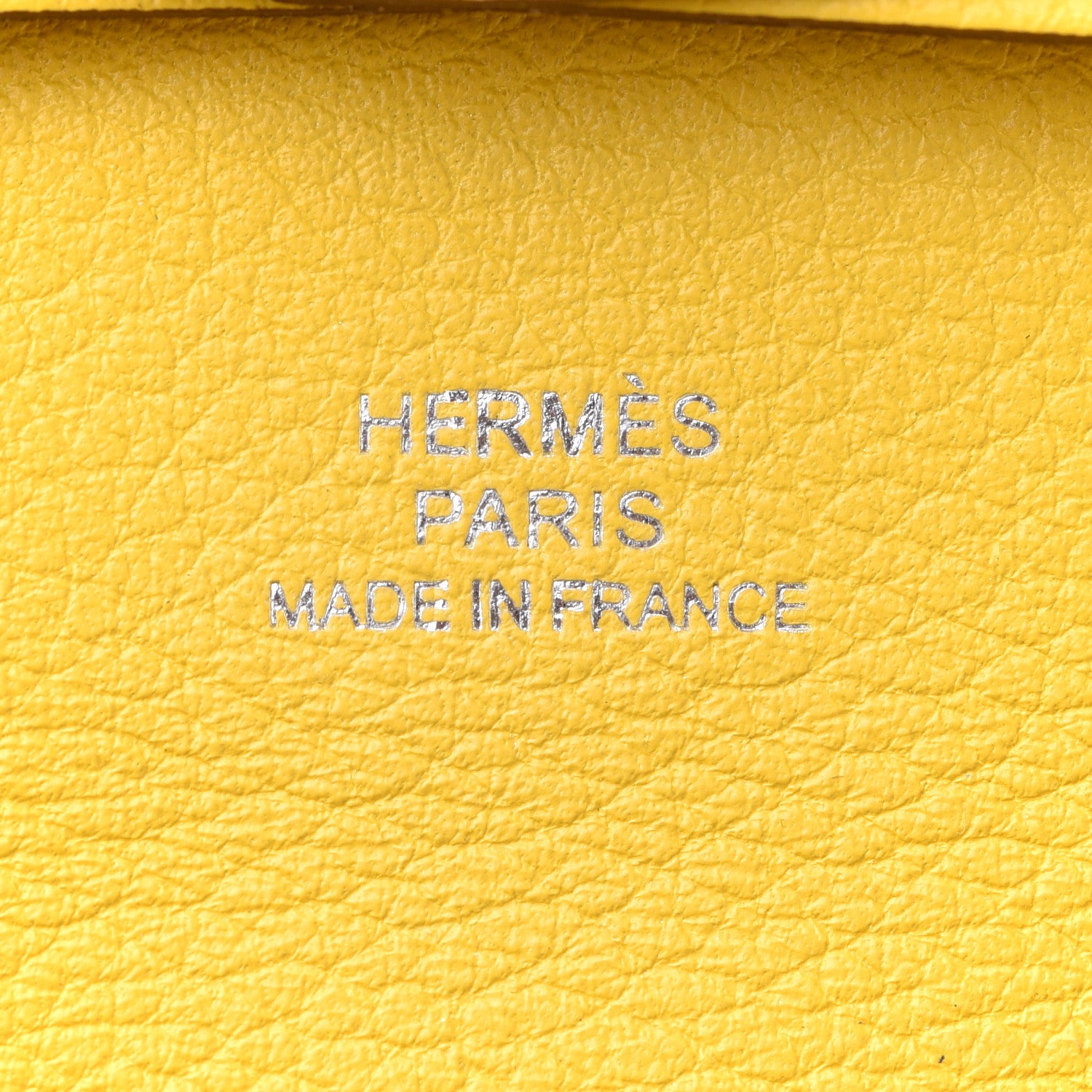 Hermes Evercolor Bastia Coin Purse Jaune De Naples 6 of 8