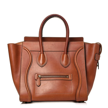 Celine Natural Calfskin Mini Luggage Tan 1 of 15