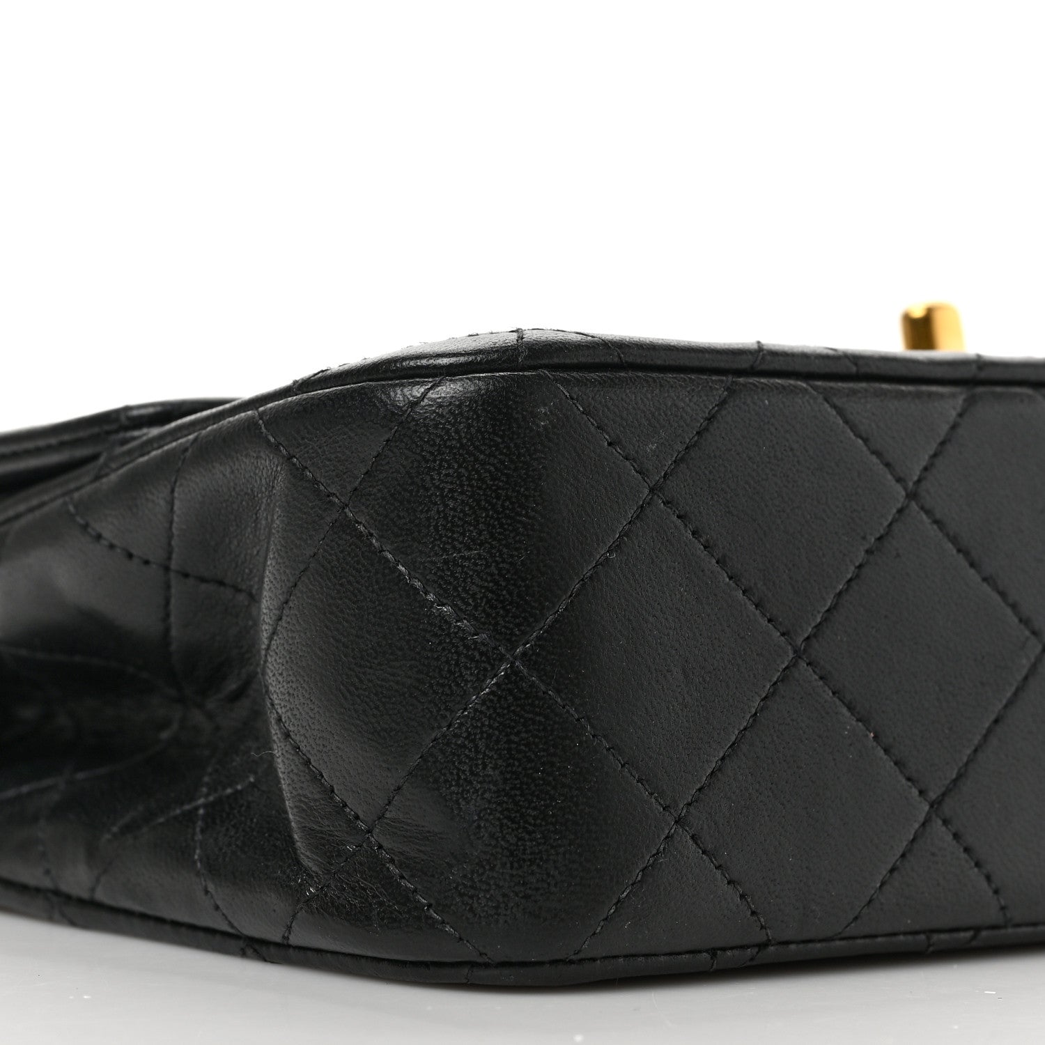 Chanel Lambskin Quilted Small Double Flap Black 7 of 8