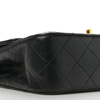 Chanel Lambskin Quilted Small Double Flap Black 7 of 8