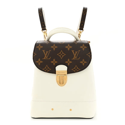 Louis Vuitton Patent Monogram Hot Springs Backpack Snow 1 of 11