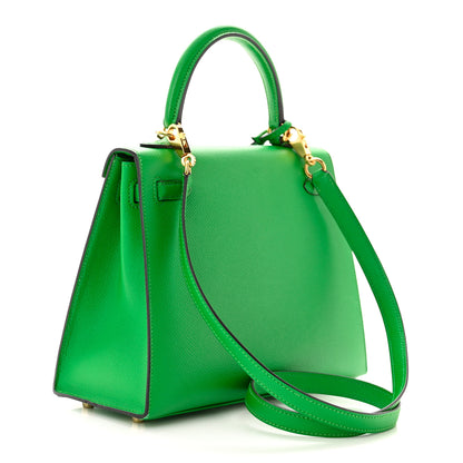 Hermes Epsom Kelly Sellier 25 Bambou 3 of 14
