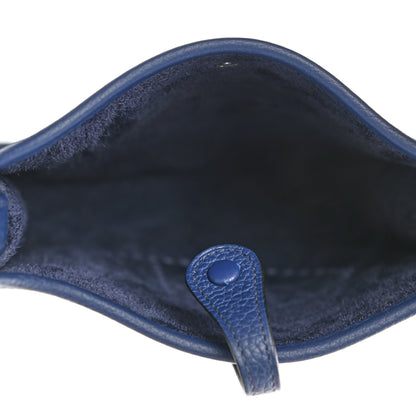 Hermes Taurillon Clemence Flipperball Sangle Evelyne TPM Bleu Saphir Black Bleu Saphir 5 of 11