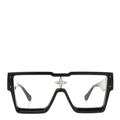 Louis Vuitton Acetate Swarovski Crystal Cyclone Sunglasses Z1790W Black 2 of 7