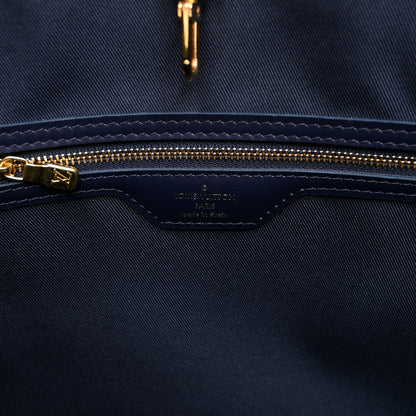 Louis Vuitton Monoglam Neverfull MM Blue 7 of 10