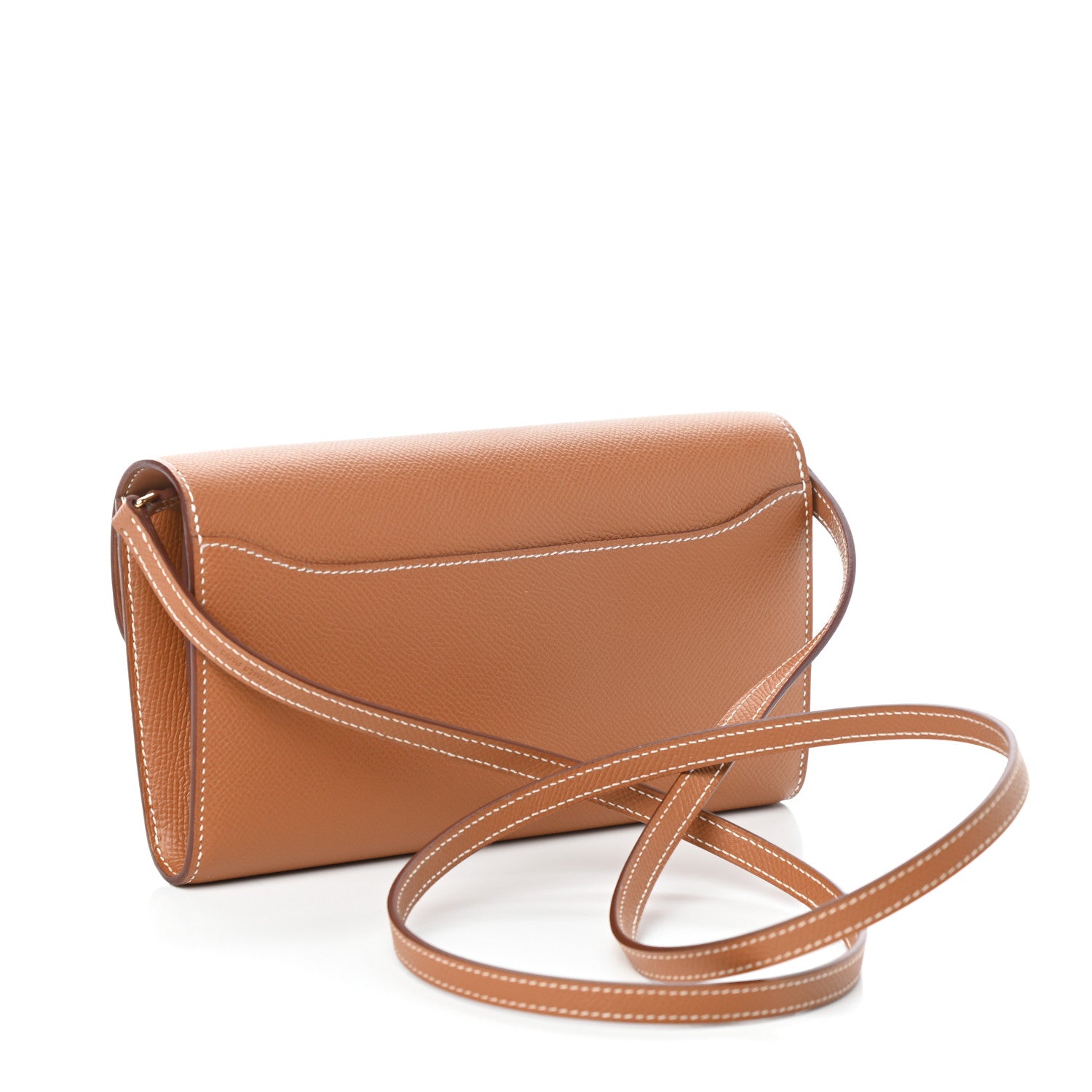 Hermes Epsom Constance Long Wallet To Go Gold 3 of 8
