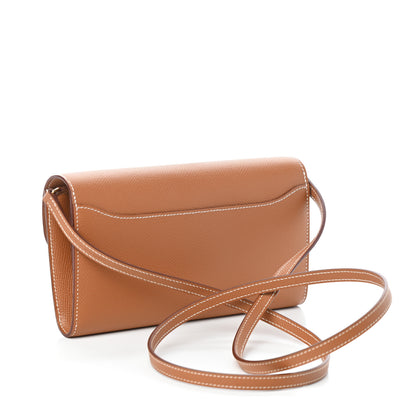 Hermes Epsom Constance Long Wallet To Go Gold 3 of 8