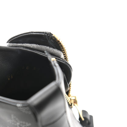 Louis Vuitton Calfskin Monogram Stellar Sneaker Boots 37 Black White 8 of 8
