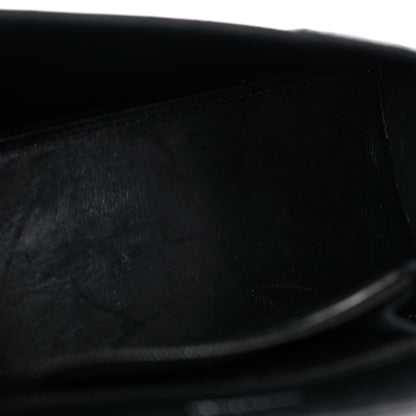 Balenciaga Shiny Calfskin Monochrome Crocodile Embossed Small Hourglass Top Handle Bag Black 15 of 21