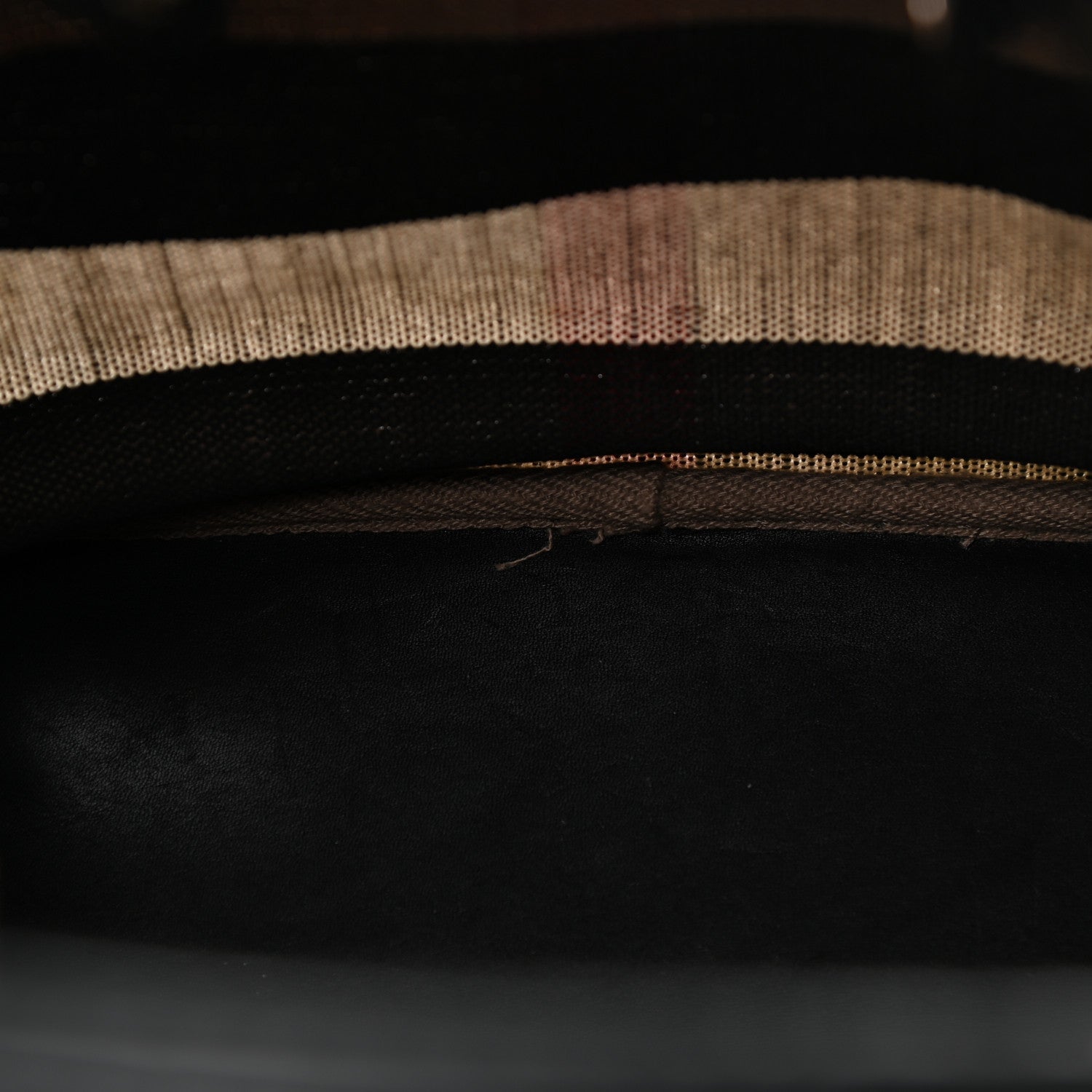 Burberry Canvas Mega Check Medium Ashby Hobo Saddle Black 14 of 19