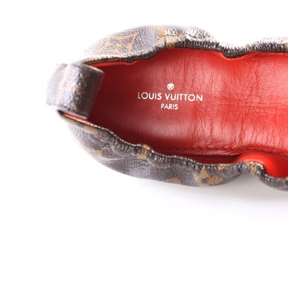 Louis Vuitton Monogram Patent Flirty Ballerina Flats 37 Coquelicot 7 of 8