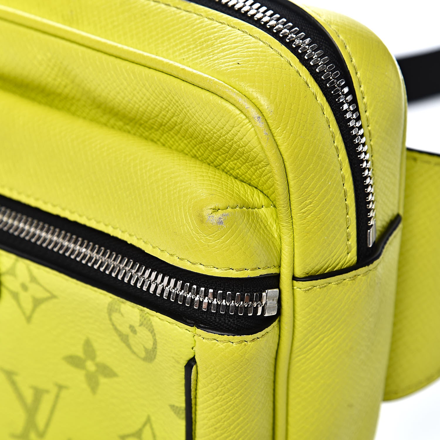 Louis Vuitton Monogram Taiga Outdoor Bumbag Yellow 9 of 14