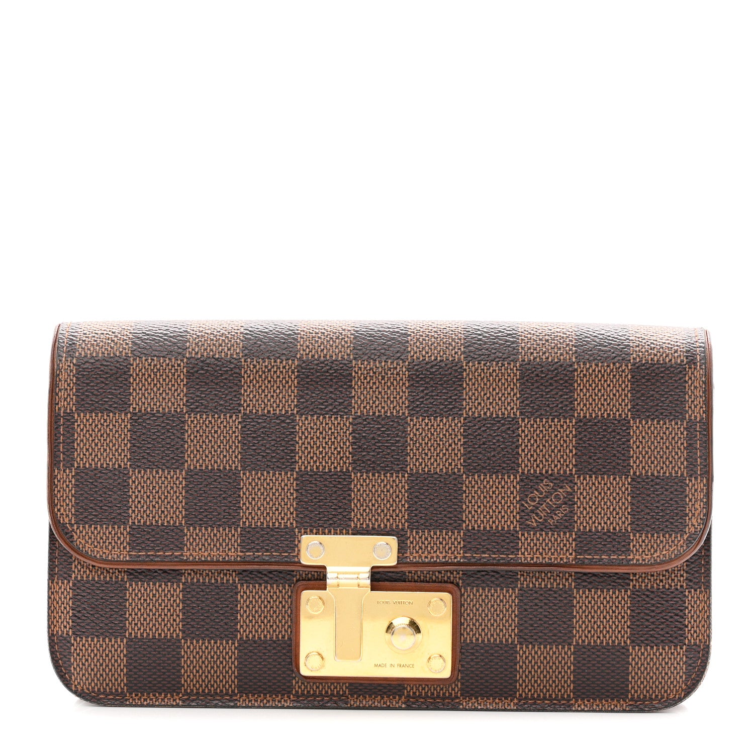 Louis Vuitton Damier Ebene Ascot Wallet 1 of 7