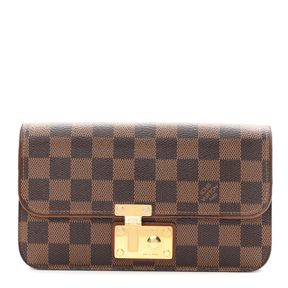 Louis Vuitton Damier Ebene Ascot Wallet 1 of 7