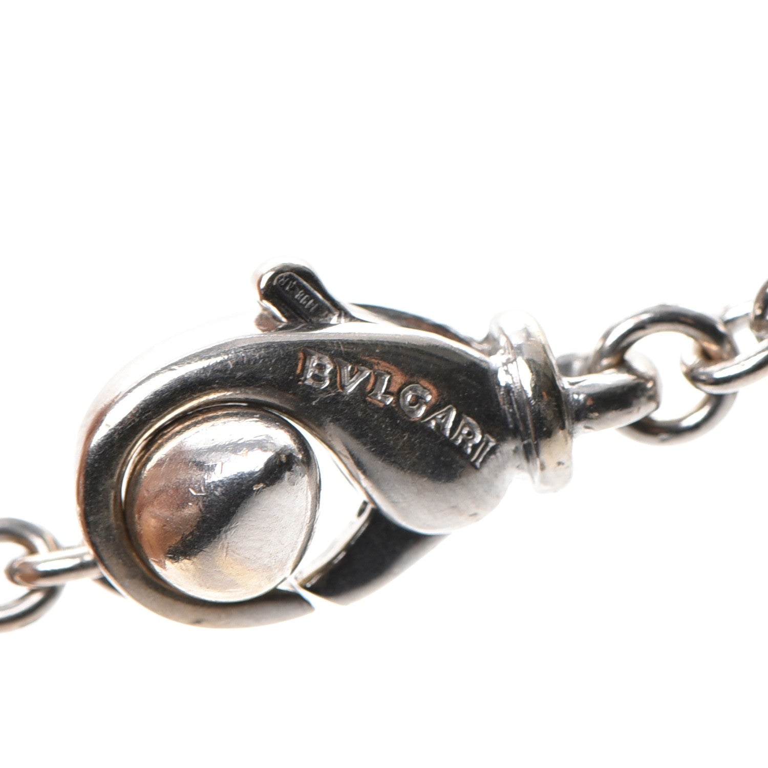 Bulgari Stainless Steel 18K Yellow Gold Black Onyx Pendant Necklace 8 of 9