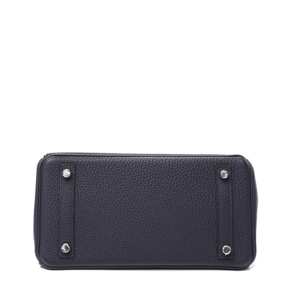 Hermes Togo Birkin 25 Bleu Nuit 5 of 30