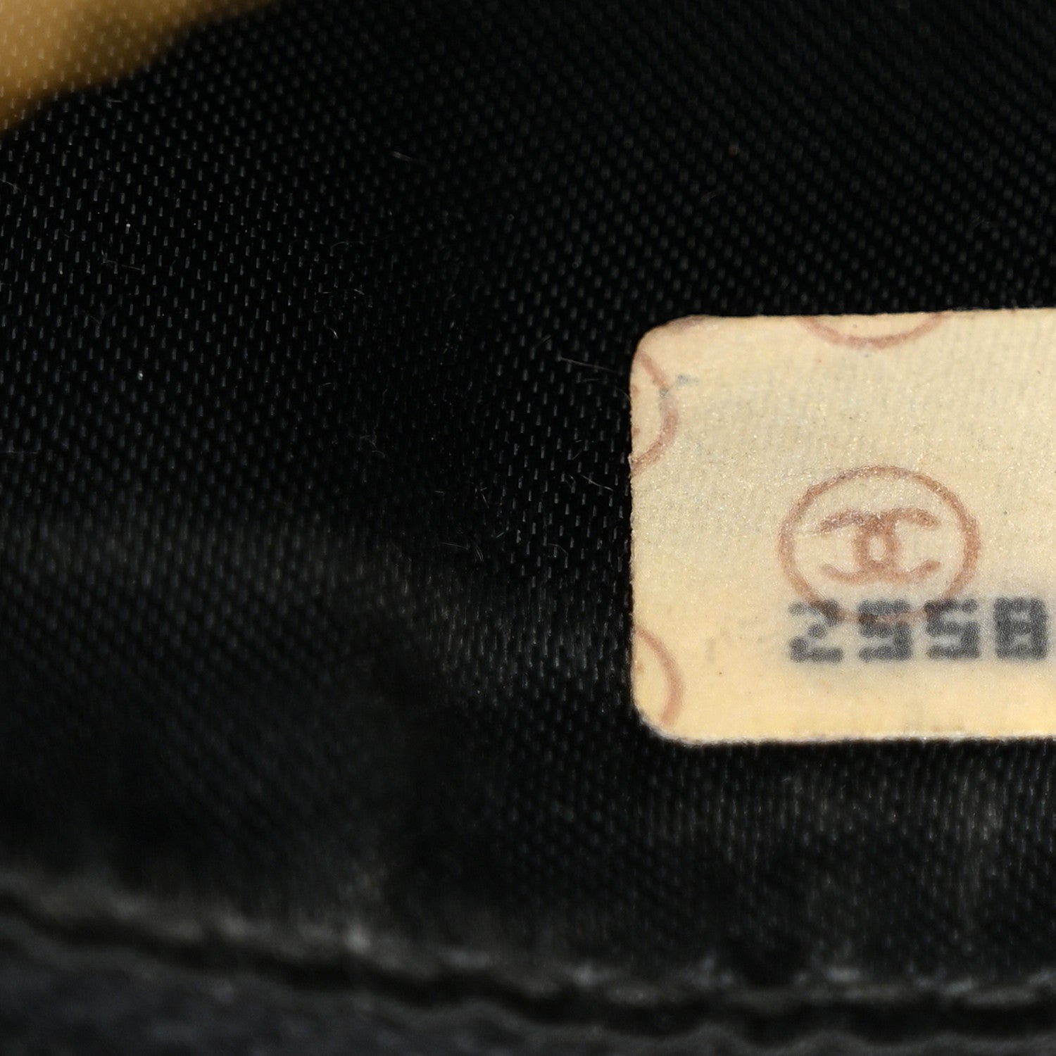 Chanel Lambskin Quilted CC Tassel Camera Case Black 8 of 13