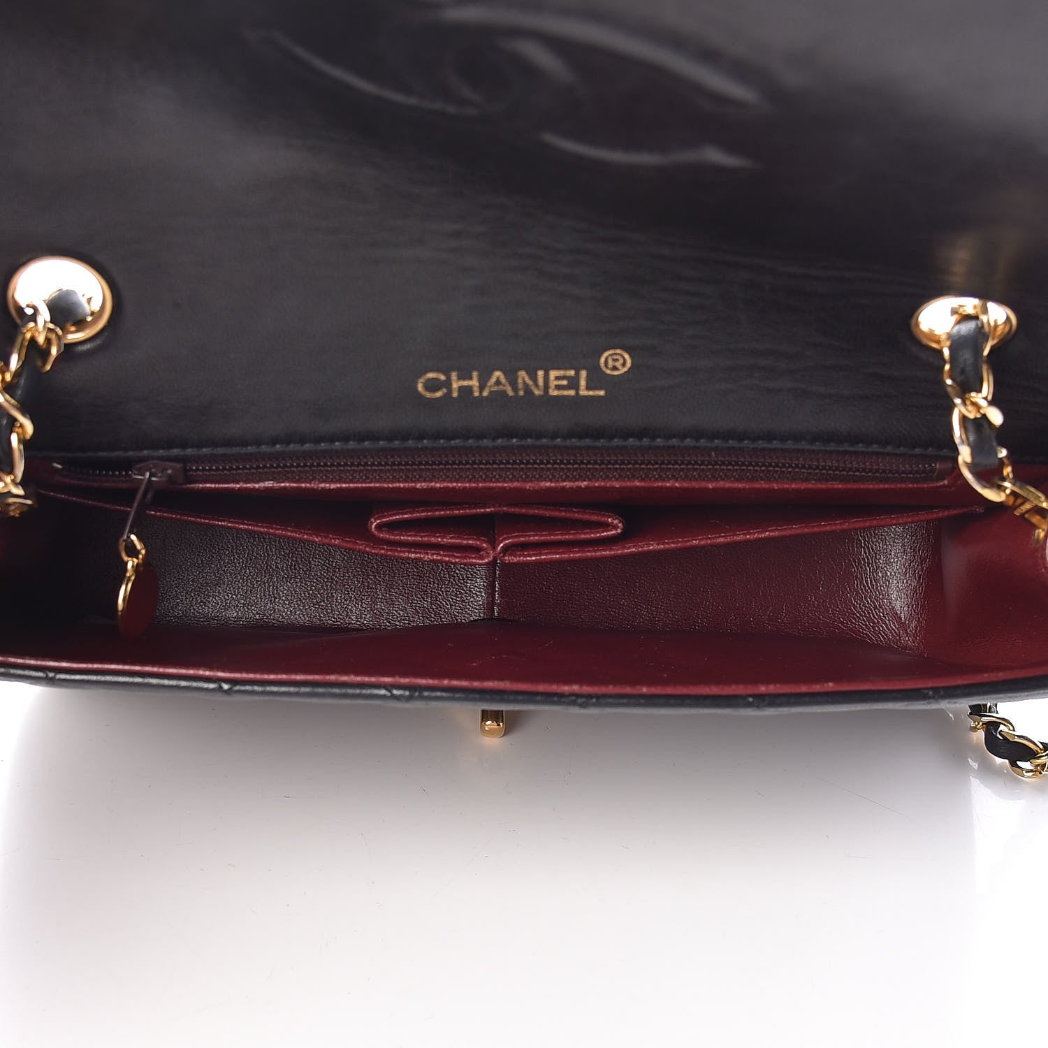 Chanel Lambskin Quilted Small Single Flap Black 5 of 17