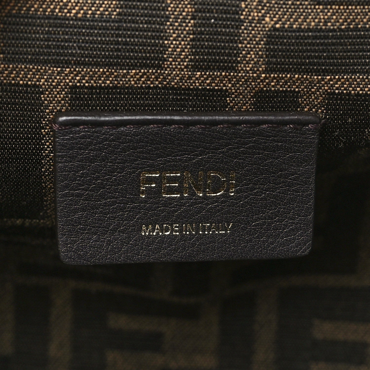 Fendi Shiny Nappa Midi Fendi First Dark Coffee 6 of 9
