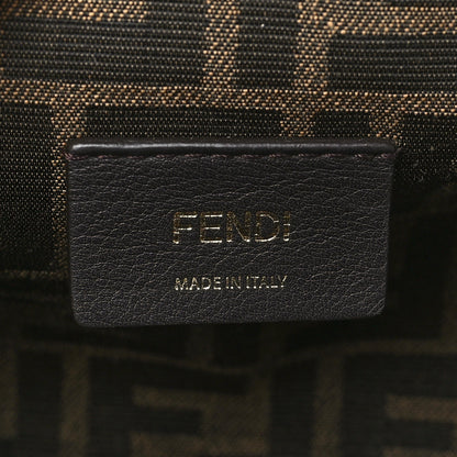 Fendi Shiny Nappa Midi Fendi First Dark Coffee 6 of 9