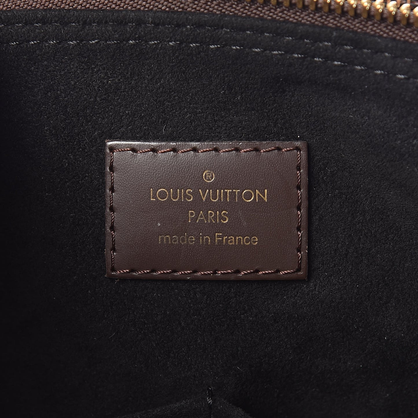Cuir Taurillon Damier Ebene Normandy Black