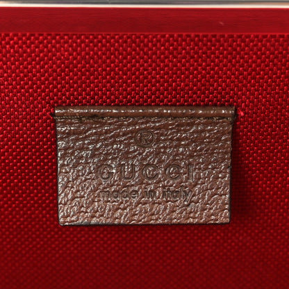 Gucci GG Supreme Monogram Globe-Trotter Beauty Case Brown 6 of 9