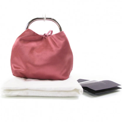 Prada Satin Wrist Bag Rosa 2 of 11