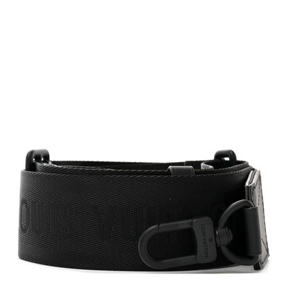 Louis Vuitton Jacquard Aerogram Shoulder Strap Black 1 of 3