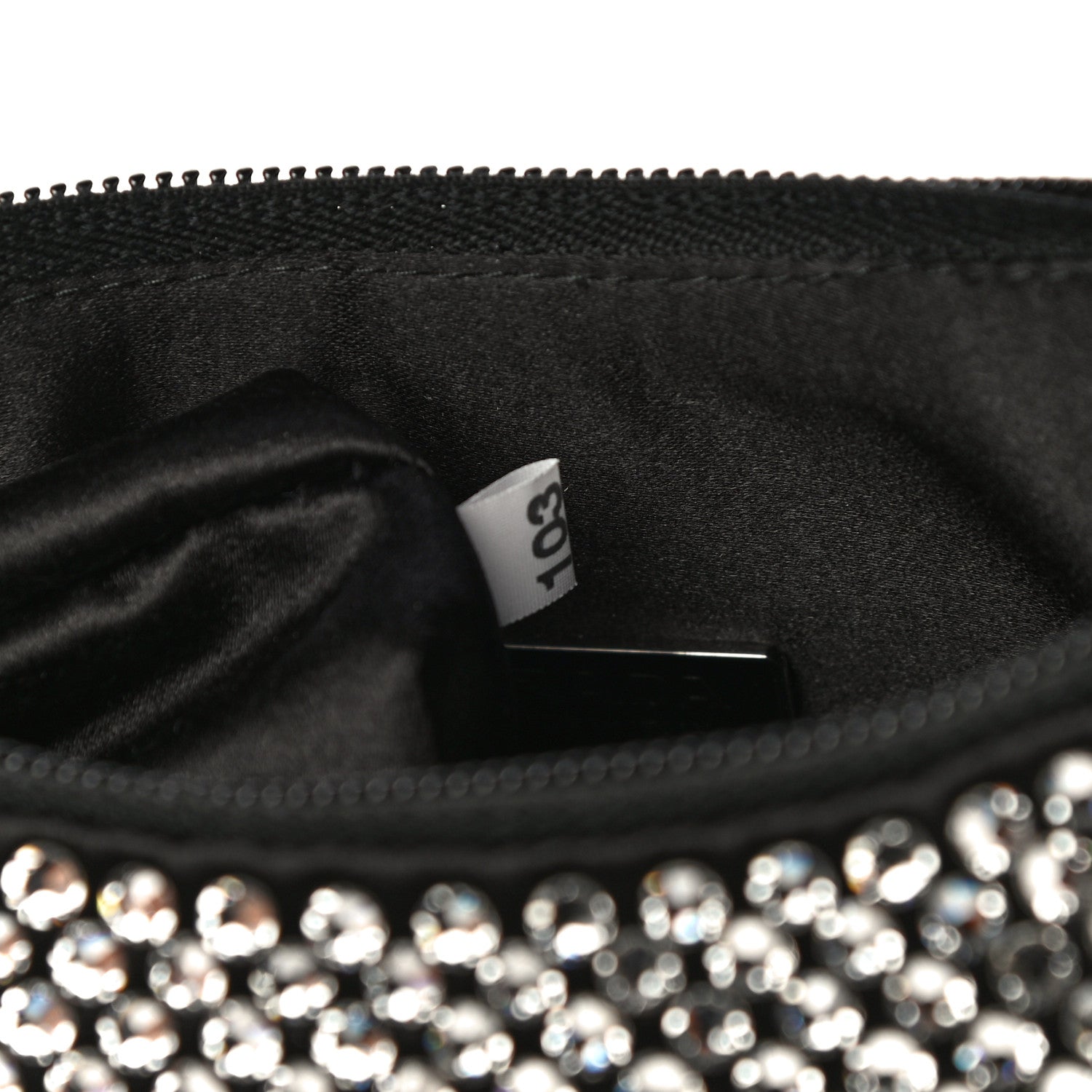 Prada Satin Crystal Mini Re-Edition 2000 Bag Cristal 7 of 11