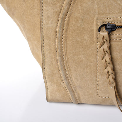 Celine Suede Medium Phantom Luggage Dune 9 of 19