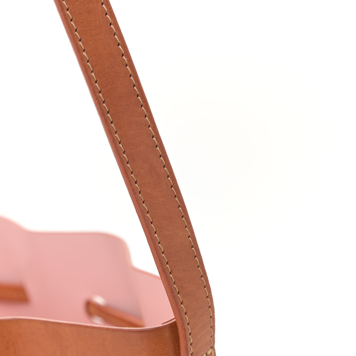 Mansur Gavriel Calfskin Mini Bucket Bag Cammello Rosa 14 of 18