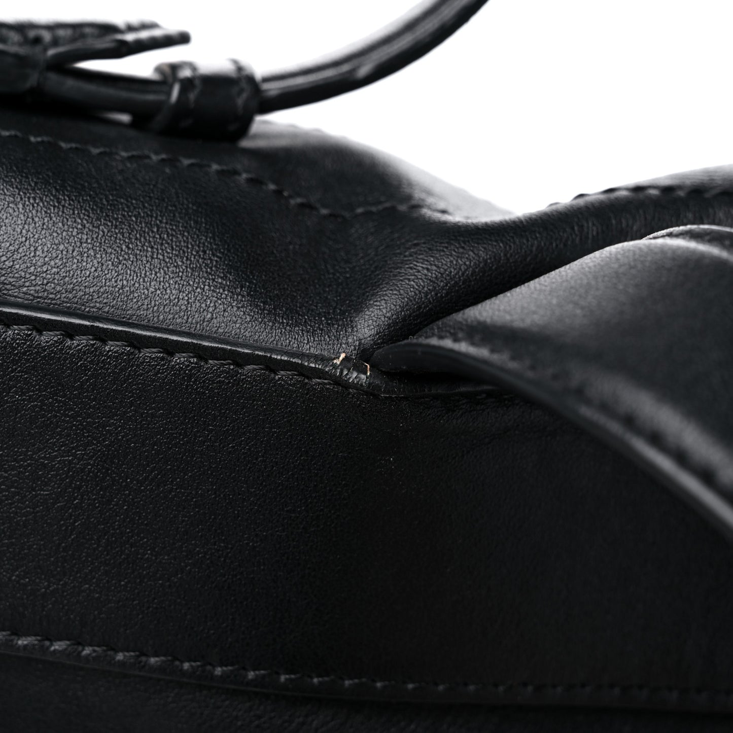 Calfskin Large PS Courier Backpack Black