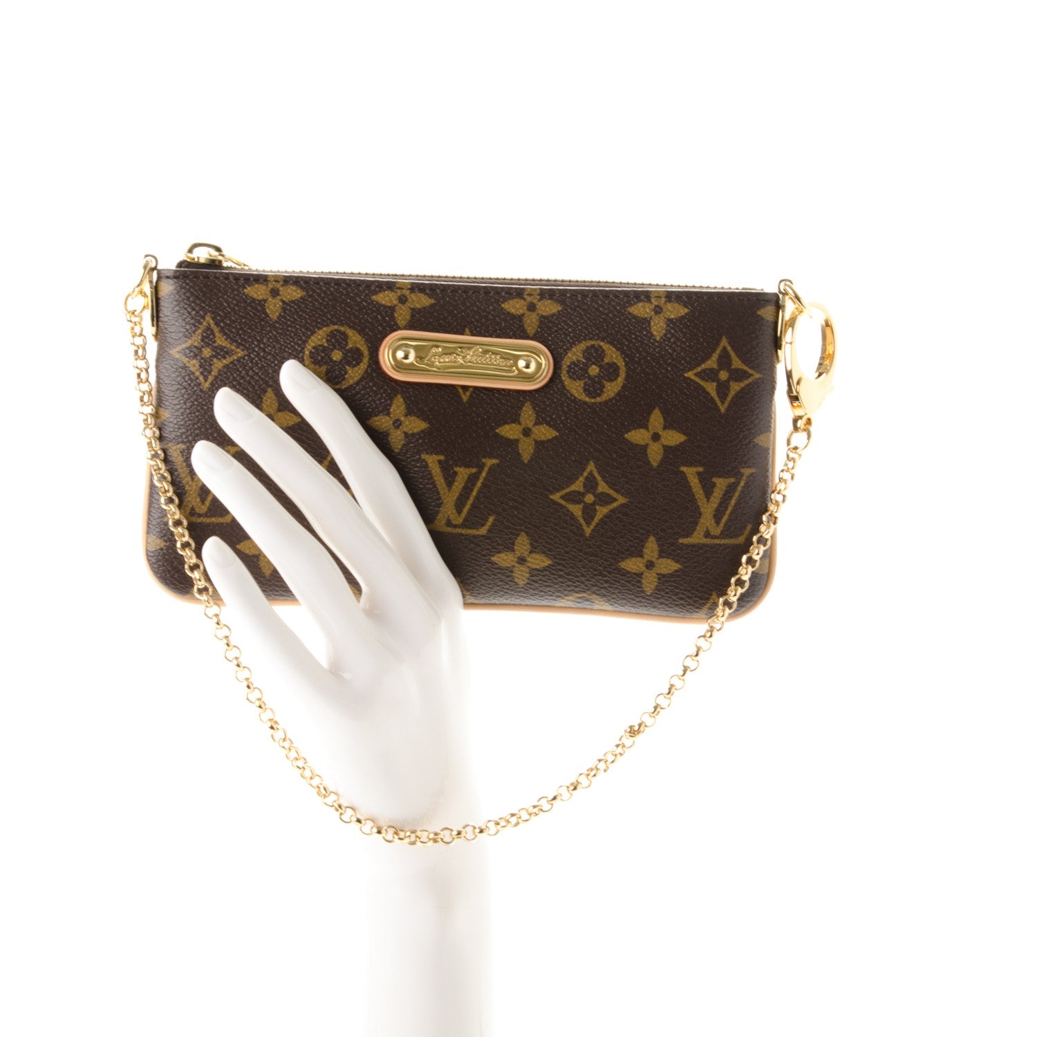 Louis Vuitton Monogram Pochette Milla MM 2 of 7