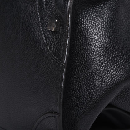 Celine Drummed Calfskin Mini Luggage Black 11 of 14