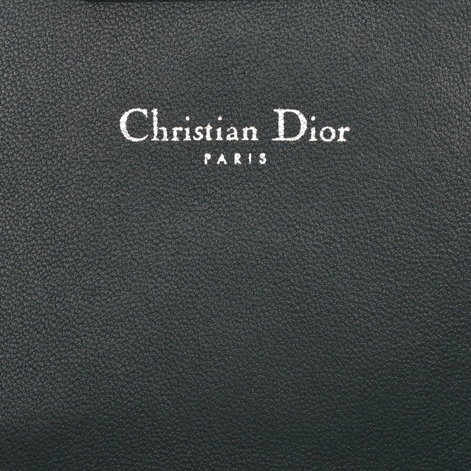 Christian Dior Lambskin Cannage Tri-Color Miss Dior Promenade Pouch Blue Celeste Deep Green 6 of 9