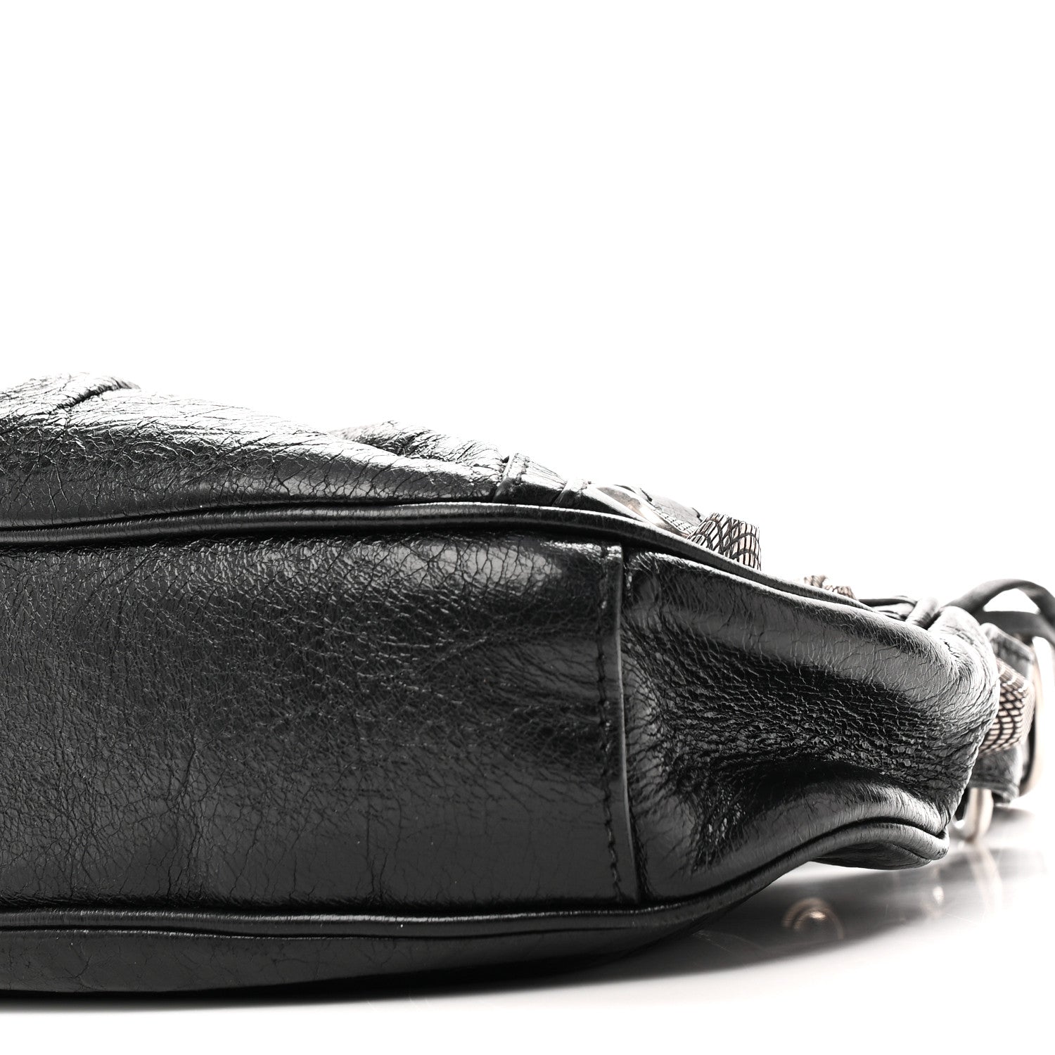 Balenciaga Agneau Arena Le Cagole Shoulder Bag XS Black 10 of 10