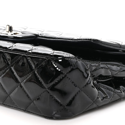 Chanel Patent Quilted Medium Double Flap Black 10 of 10