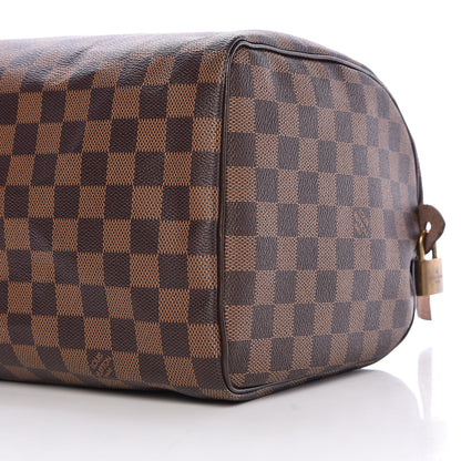 Louis Vuitton Damier Ebene Speedy 30 10 of 13