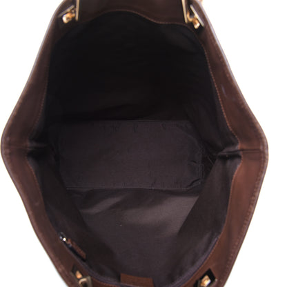 Gucci Monogram Large Bucket Tote Dark Brown 5 of 10