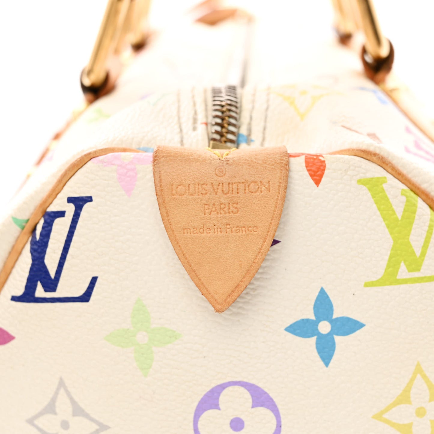 Monogram Multicolor Speedy 30 White