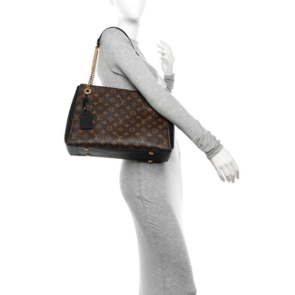 Louis Vuitton Monogram Surene MM Black 2 of 10