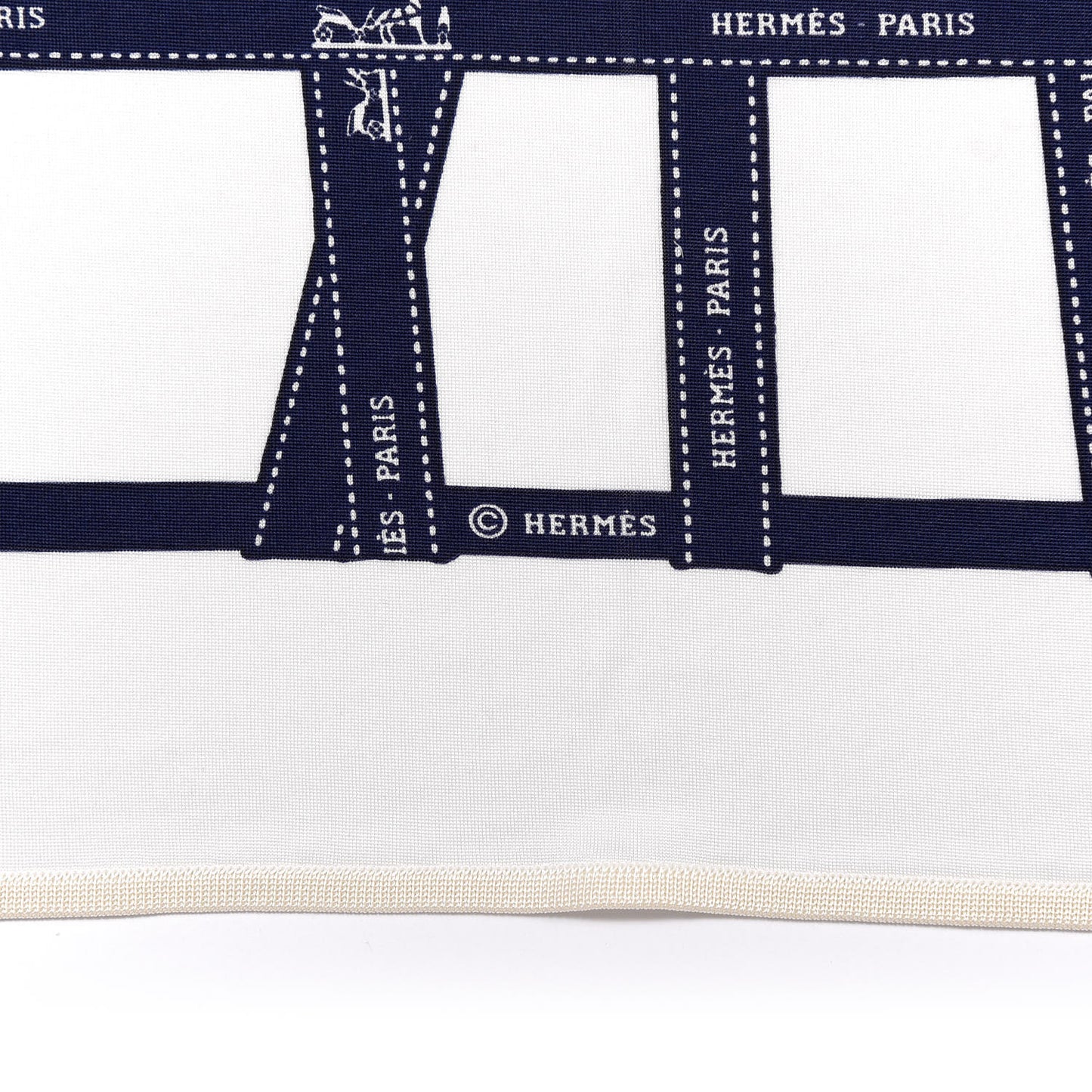 Silk Jersey Bolduc Scarf 90