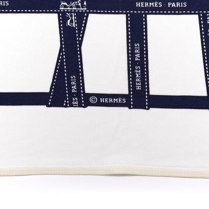 Hermes Silk Jersey Bolduc Scarf 90 3 of 5